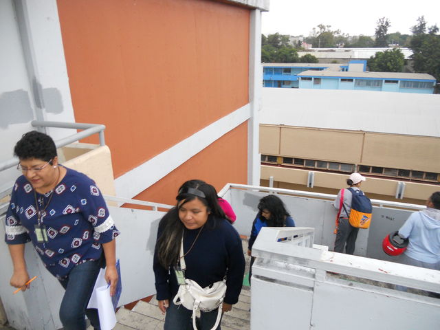 Escalera de emergencia